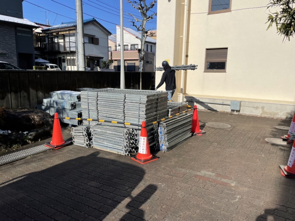 足場工事事例