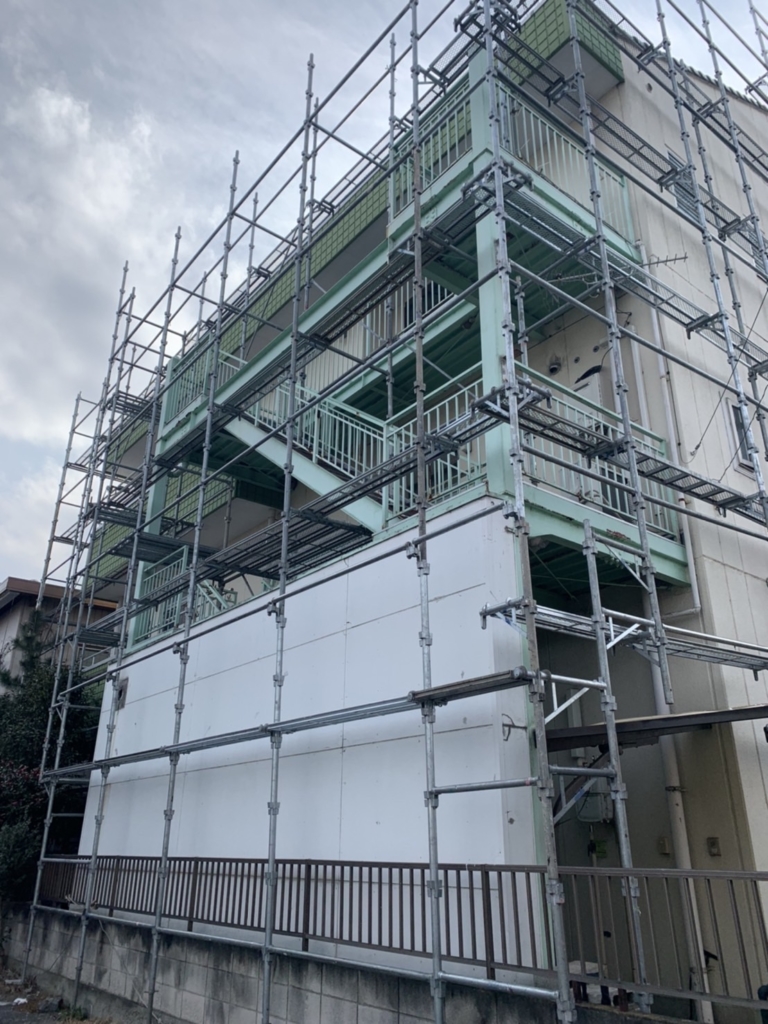 足場工事事例